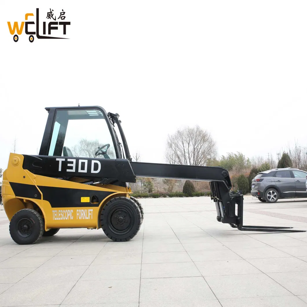 3ton Telescopic Forklift with CE Teletruck Telehandler Small Mini Telescopic Handler for Sale